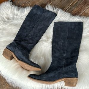 Diba Black Heeled Boots